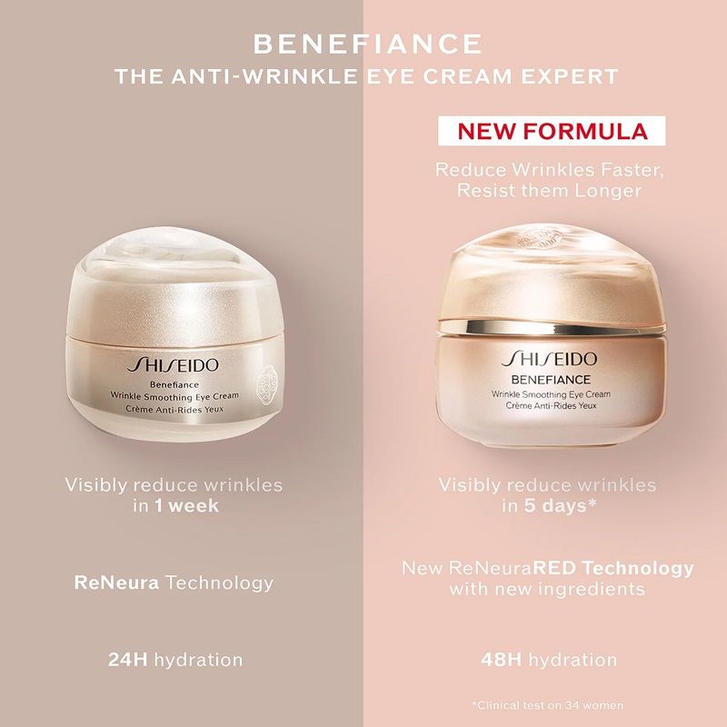 Shiseido Benefiance Wrinkle Smoothing Cream nou