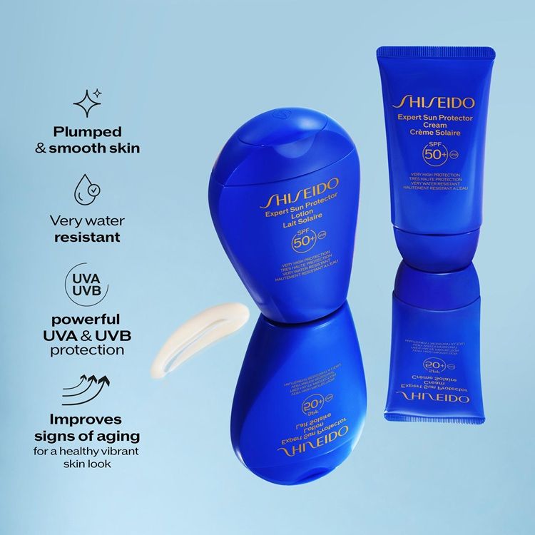 Shiseido Expert Sun Protector SPF50+ beneficii