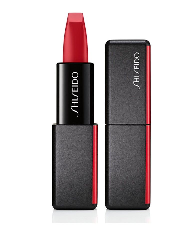 Shiseido Ruj ModernMatte Powder Lipstick 514 Hyper Red 4g