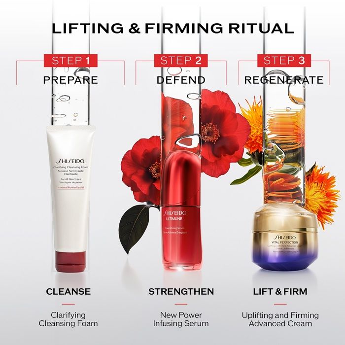 Shiseido Ultimune Power Infusing Concentrate rutina pentru fermitate