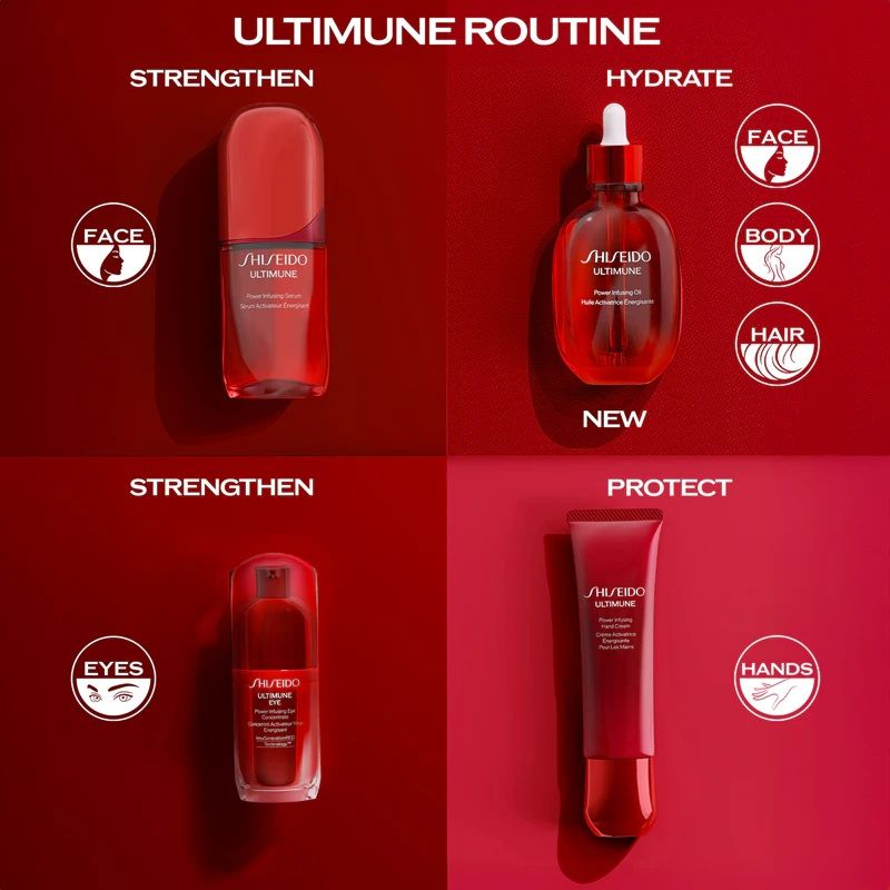 Shiseido Ultimune Power Infusing ritual ingrijire corp si ten