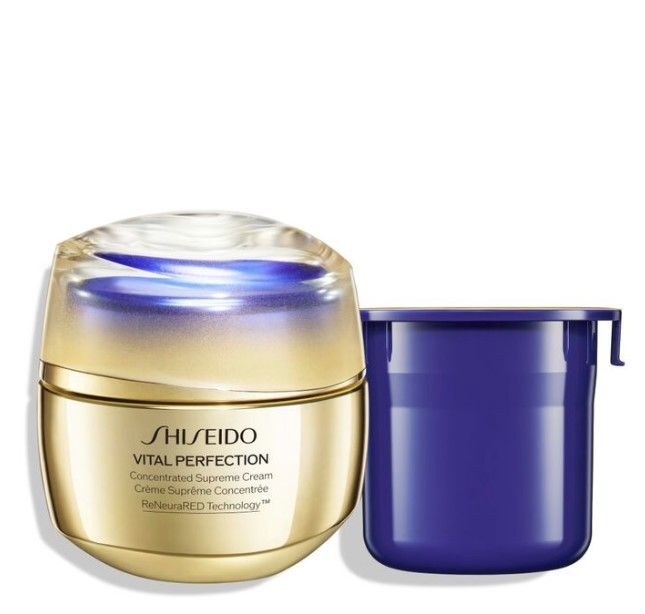 Shiseido Vital Perfection Concentrated Supreme Cream DUO Crema 50ml + Rezerva 50ml