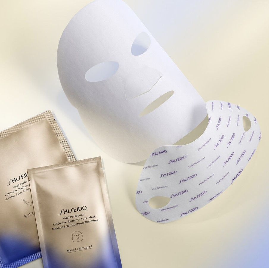 Shiseido Vital Perfection Lift Define Radiance Face Mask Masca fata 6 bucati