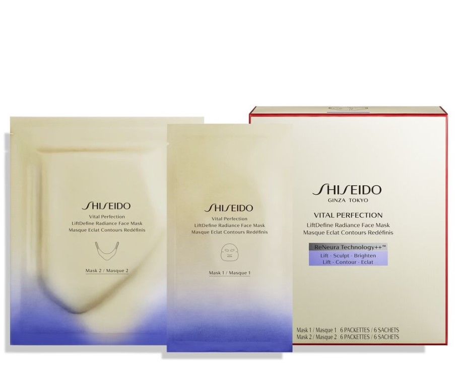 Shiseido Vital Perfection Lift Define Radiance Face Mask Masca fata 6 bucati