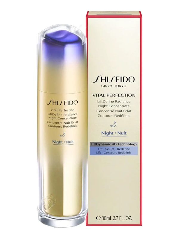 Shiseido Vital Perfection Lift Define Radiance Night Concentrate Serum Ser fata pentru noapte 80ml