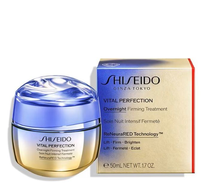 Shiseido Vital Perfection Overnight Firming Treatment Crema de noapte ten matur 50ml