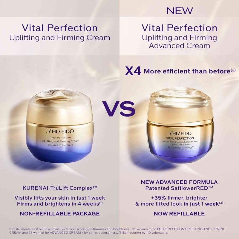 Shiseido Vital Perfection Uplifting And Firming beneficii