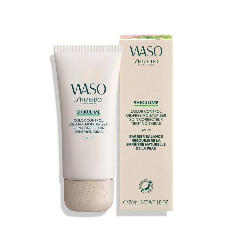 Shiseido Waso Shikulime Color Control Moisturizer Oil-Free Crema Colorata SPF30 50ml