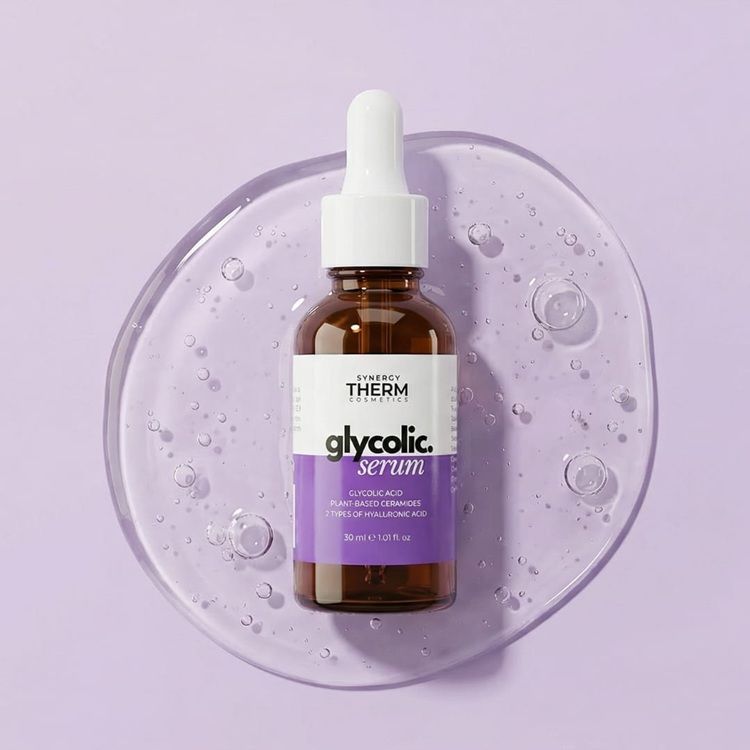 Synergy Therm Glycolic Serum Ser exfoliant consistenta