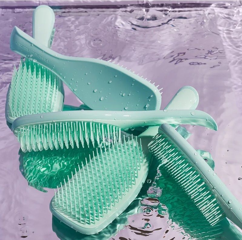 Tangle Teezer Perie de Par The Wet Detangler Jade Lagoon pentru Par Fragil