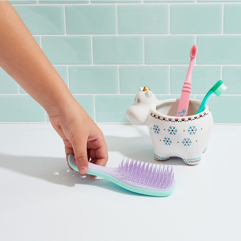 Tangle Teezer Perie de Par The Wet Detangler Wisteria Leaf Mini