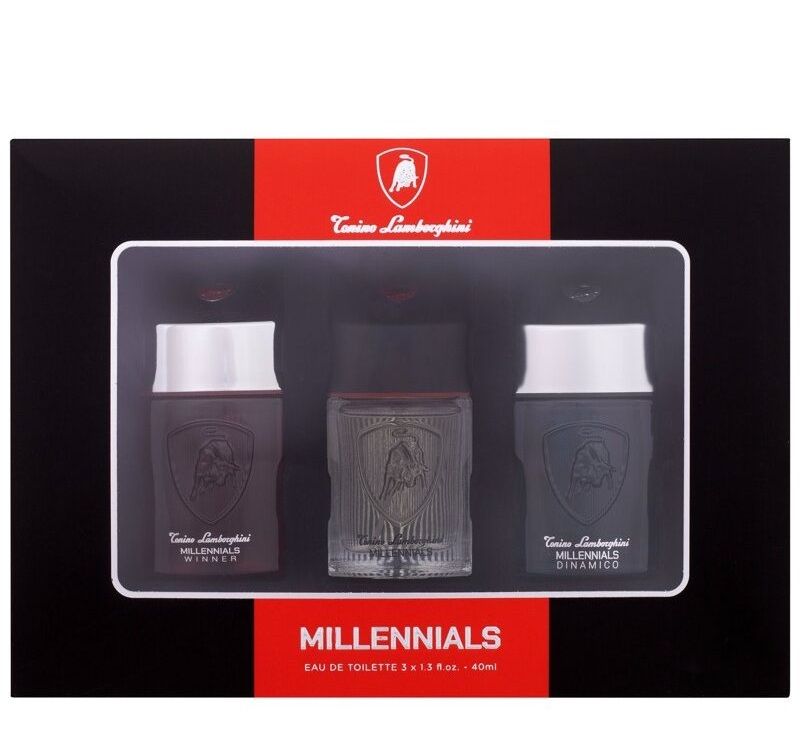Tonino Lamborghini Millennials Set 3 x Apa de toaleta 40ml