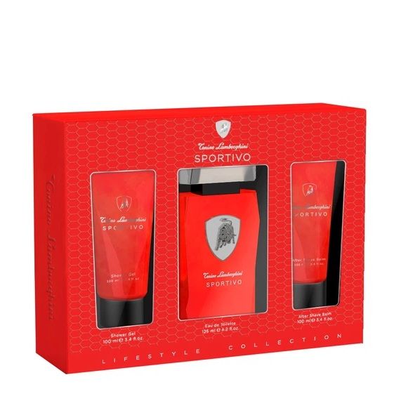 Tonino Lamborghini Classico Set (Apa de toaleta 125ml + Gel de dus 100ml + Aftershave balsam 100ml)
