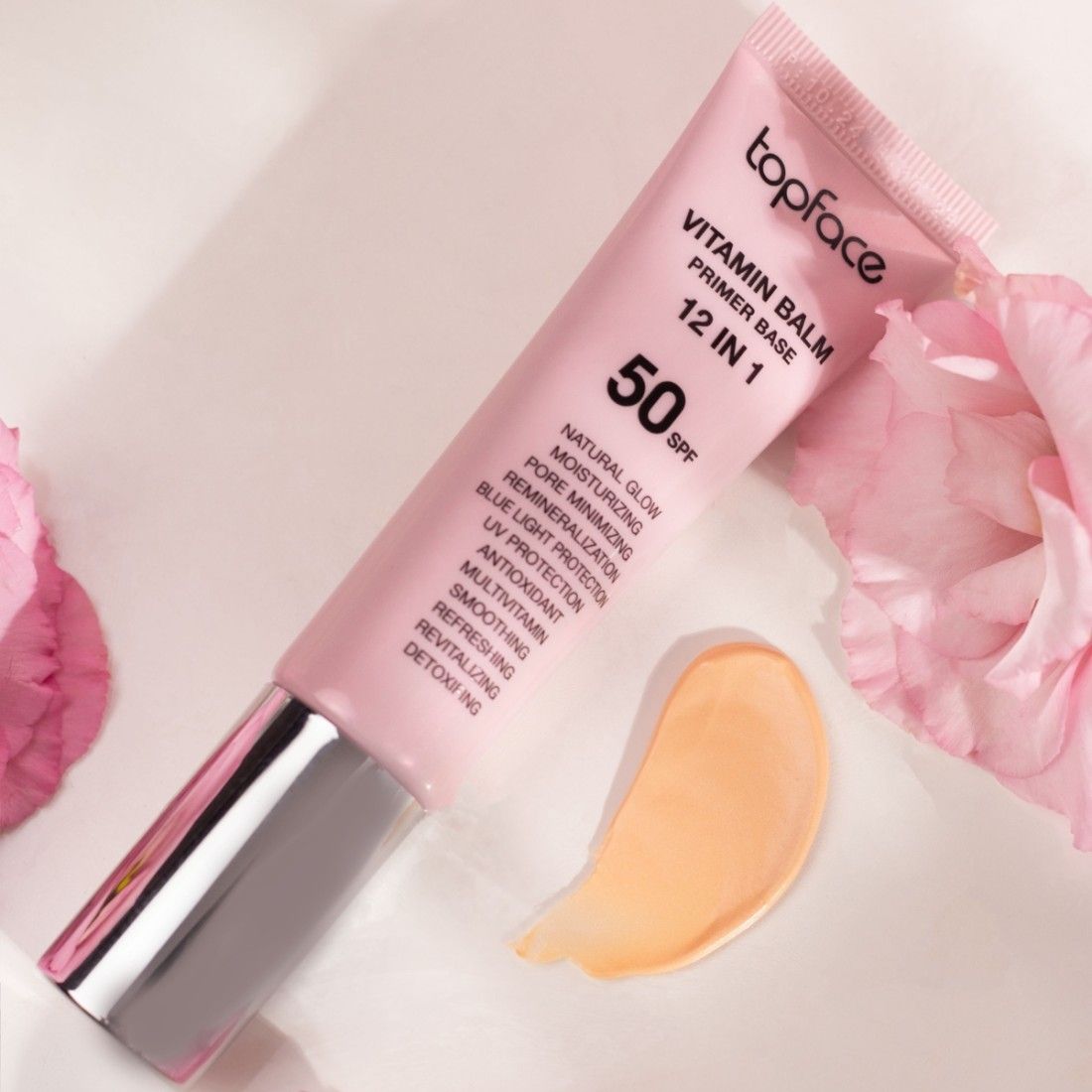 Topface Baza de Machiaj 12in1 Vitamin Balm Primer Base SPF50 30ml 
