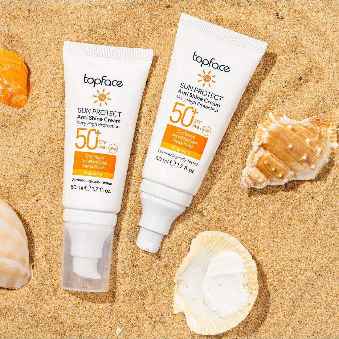 Topface Crema Fata Sun Protect Anti Shine Protect SPF50 + UVB + UVA 30ml
