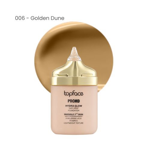 Topface Fond de Ten ProHD Hydra Glow Easy Drop 006 Golden Dune 30g