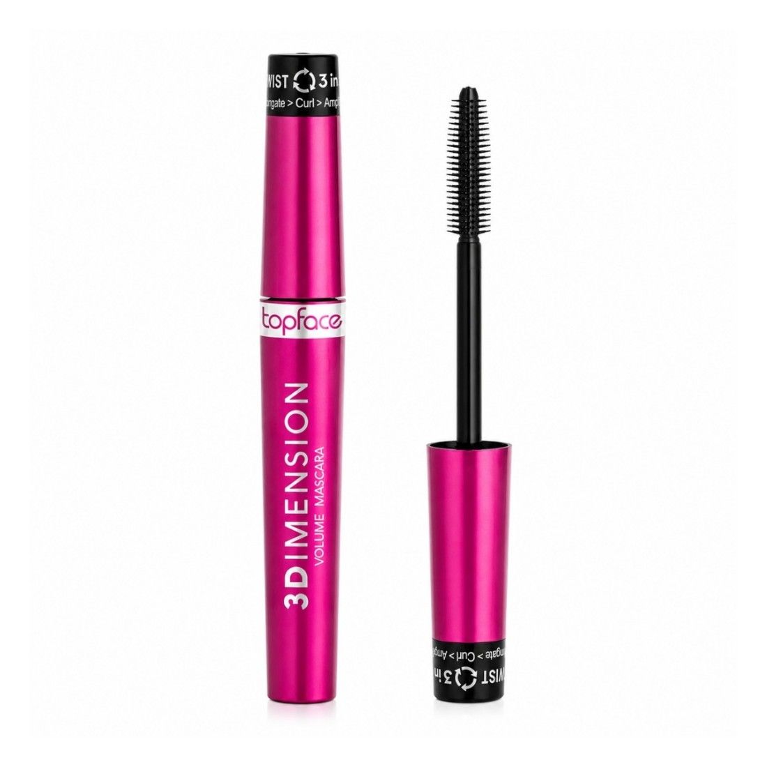 Topface Mascara 3 Dimension Volume Black 8ml