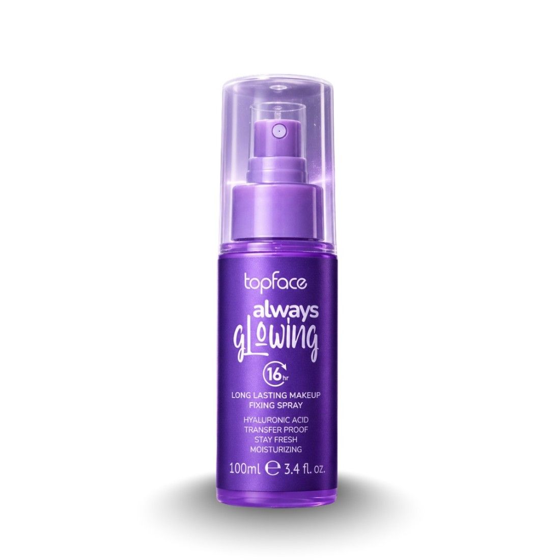 Topface Spray Fixare Machiaj Always Glow 16h 100ml