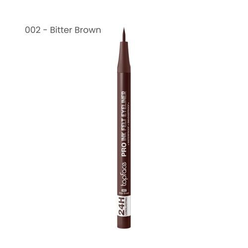 Topface Tus de Ochi Pro Ink Felt Eyeliner 002 Bitter Brown 1ml