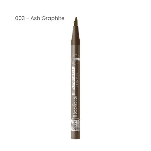 Topface Tus Sprancene Microblade Pro Comb&Fill 003 Ash Graphite 1ml