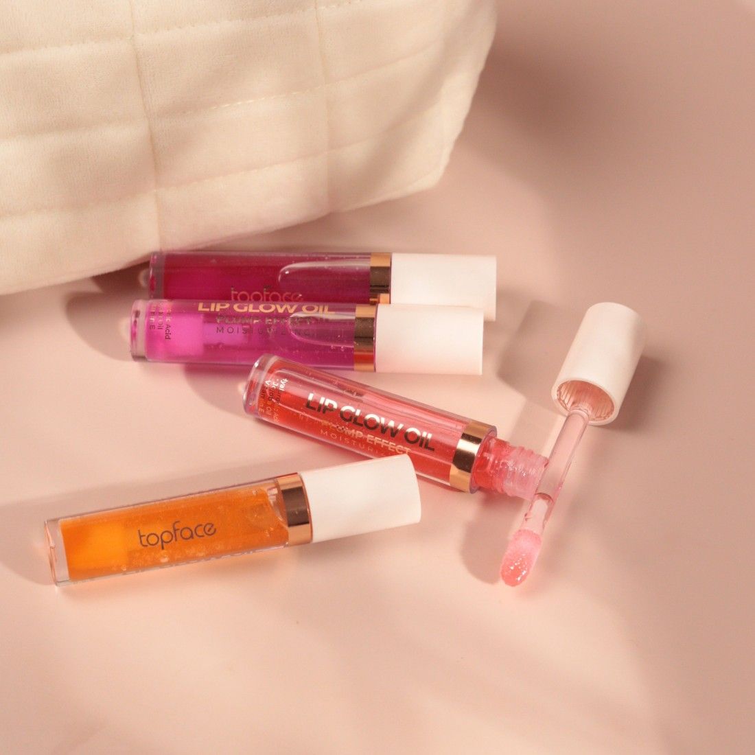 Topface Ulei de Buze Lip Glow Oil Plump Effect 004 Dark Cherry 4ml