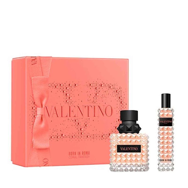 Valentino Donna Born In Roma Coral Fantasy (Apa de parfum 50ml + Apa de parfum 15ml)