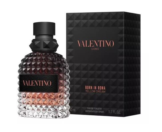Valentino Uomo Born In Roma Coral Fantasy Apa de toaleta 