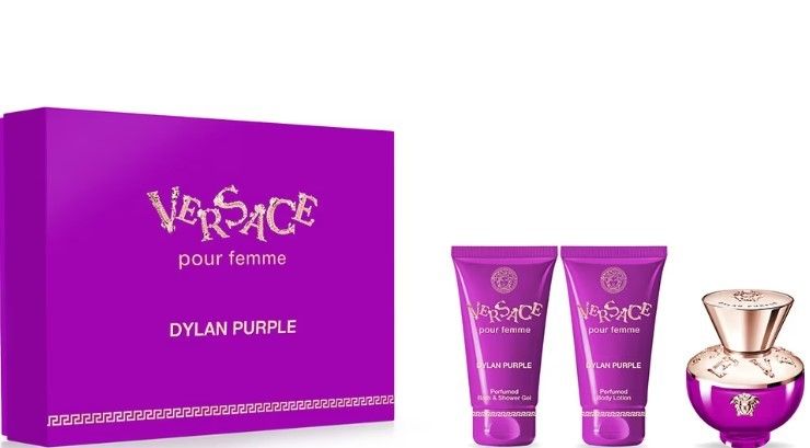 Versace Dylan Purple Femme Set (Apa de parfum 50ml + Lotiune de corp 50ml + Gel de dus 50ml)