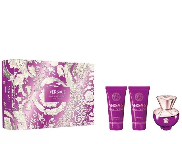 Versace Dylan Purple Femme Set (Apa de parfum 50ml + Lotiune de corp 50ml + Gel de dus 50ml)