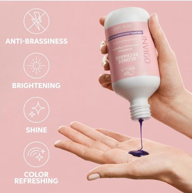 Wella Professionals Invigo Blond Recharge Cool Blond Shampoo