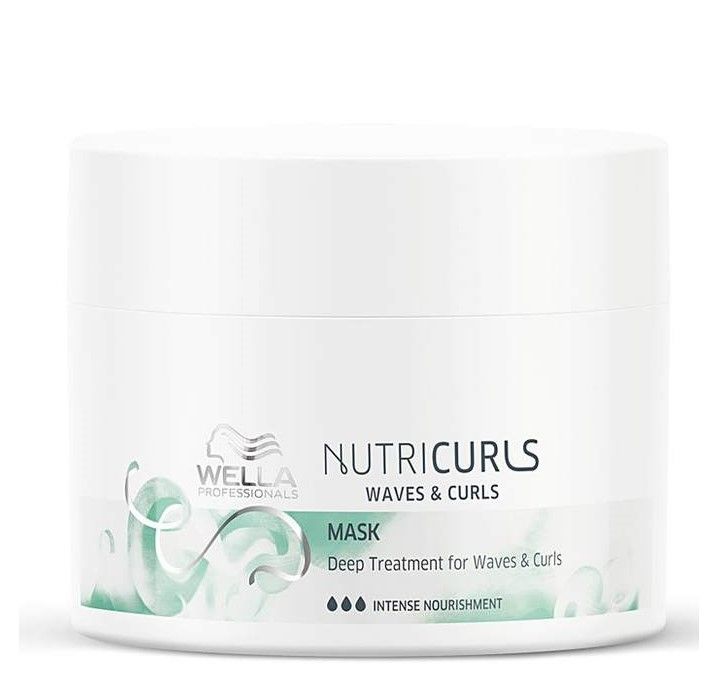 Wella Professionals NutriCurls Deep Treatment Mask Masca par ondulat/cret 150ml
