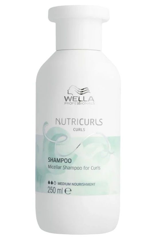 Wella Professionals NutriCurls Micellar Shampoo Sampon par cret 250ml