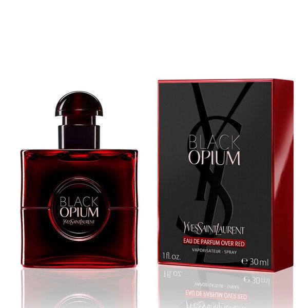 Yves Saint Laurent Black Opium Over Red Apa de Parfum pentru Femei 30ml Cutie