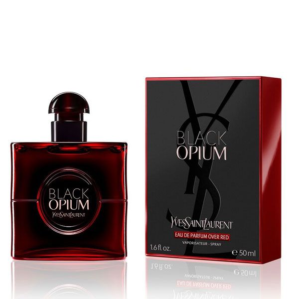 Yves Saint Laurent Black Opium Over Red Apa de Parfum pentru Femei 50ml Cutie
