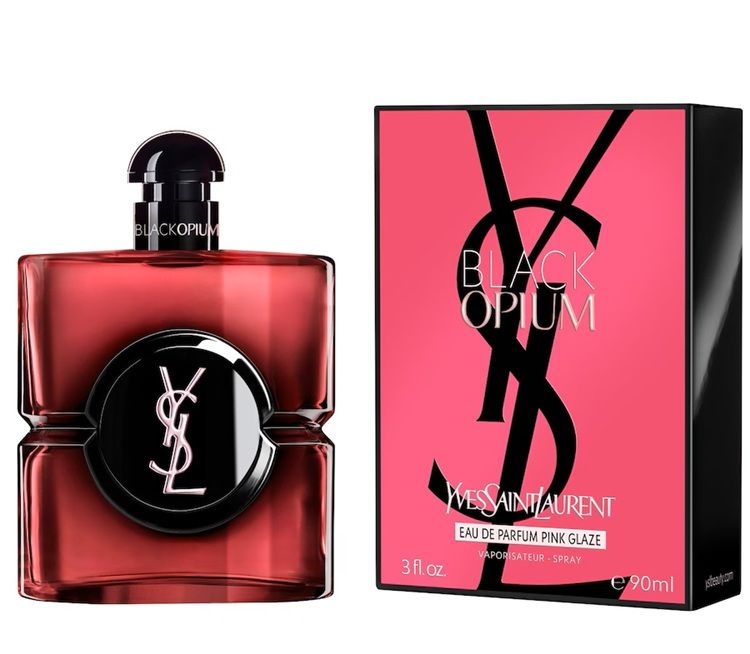 Yves Saint Laurent Black Opium Pink Glaze Apa de parfum 90ml ambalaj