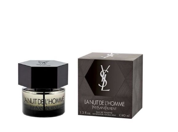 Yves Saint Laurent La Nuit de L'Homme apa de toaleta 40 ml prezentare