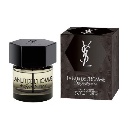Yves Saint Laurent La Nuit De L'Homme Apa de toaleta 60ml prezentare