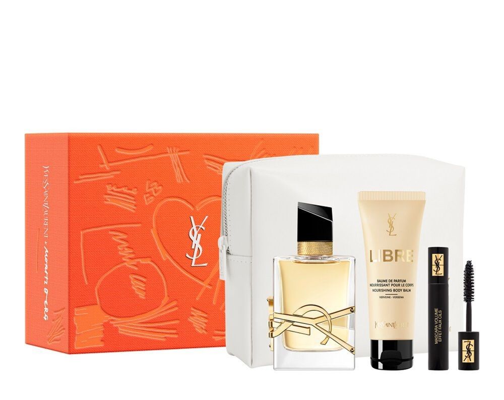 Yves Saint Laurent Libre Set (Apa de parfum 50ml + Lotiune corp 50ml + Mini Mascara Volume Effet + Pouch)