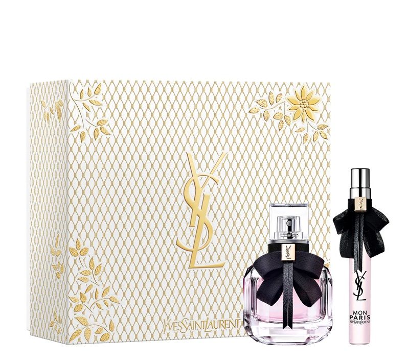 Yves Saint Laurent Mon Paris Set (Apa de parfum 50ml + Apa de parfum 10ml + Pouch)