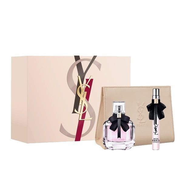 Yves Saint Laurent Mon Paris Set (Apa de parfum 50ml + Apa de parfum 10ml + Pouch)