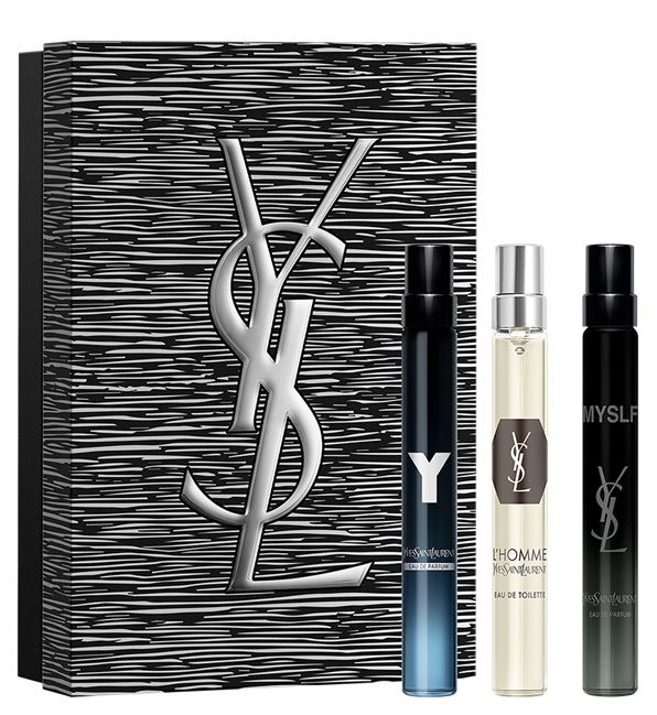 Yves Saint Laurent Set Miniaturi (Y 10ml + L'Homme 10ml + La Nuit de L'Homme 10ml)