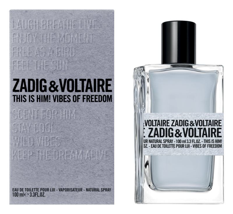 Zadig&Voltaire This Is Him! Vibes Of Freedom Apa de toaleta 100ml