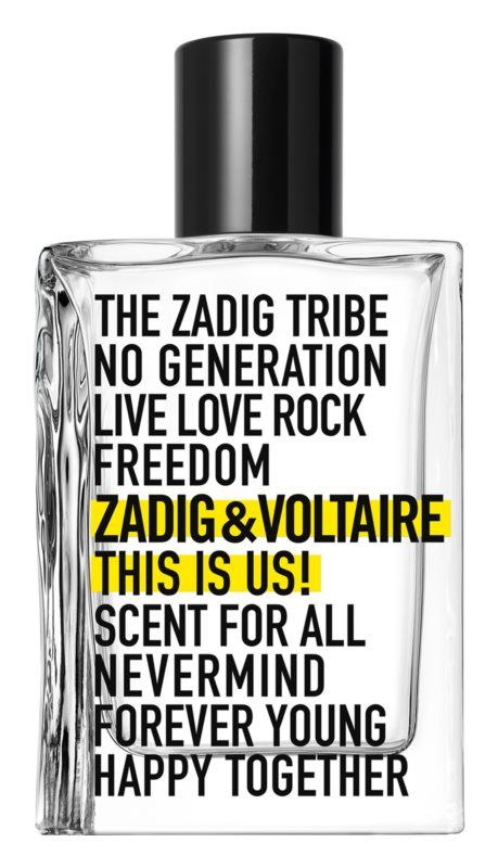 Zadig&Voltaire This Is Us! Apa de toaleta Unisex 100ml