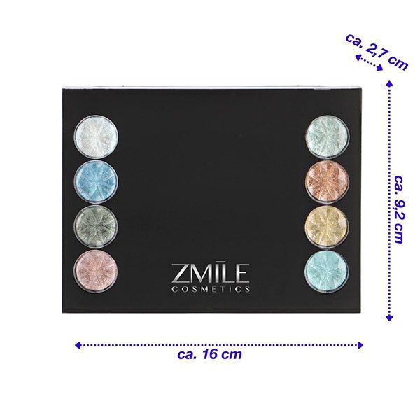 Zmile Cosmetics Trusa Machiaj Diamonds 9