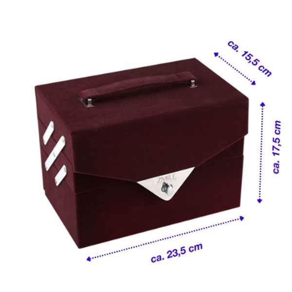 Zmile Cosmetics Trusa Machiaj Velvety Dark Berry 9